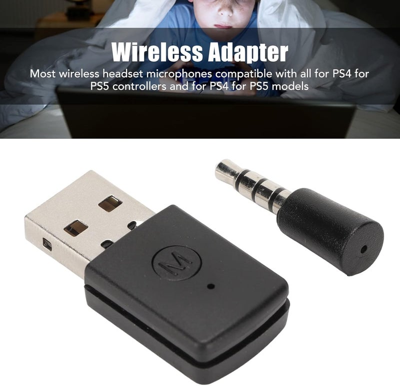 Pomya Bluetooth Adapter - USB Dongle for Controllers, 3.5MM Plug, Receiver and Transmitter - Image 3